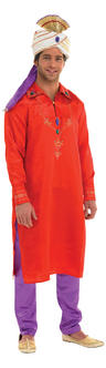 View Item Adult Bollywood Man Fancy Dress Costume Mens Gents